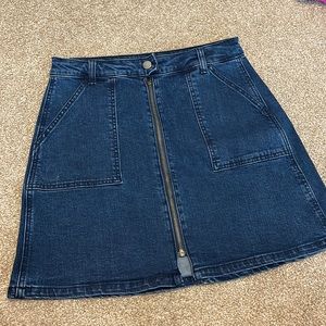 Denim skirt